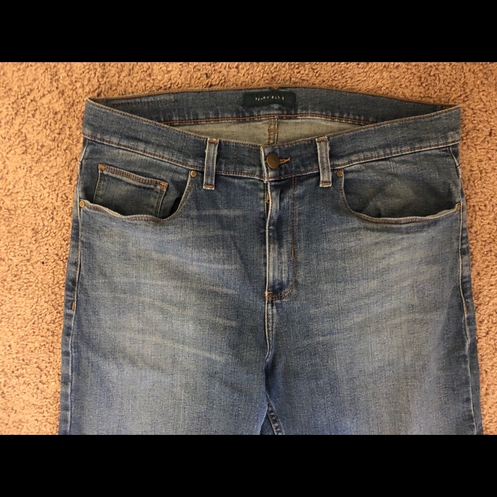 Perry Ellis Mens Jean 36x32 Slim Fit